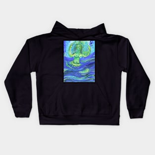 Green Mermaid Kids Hoodie